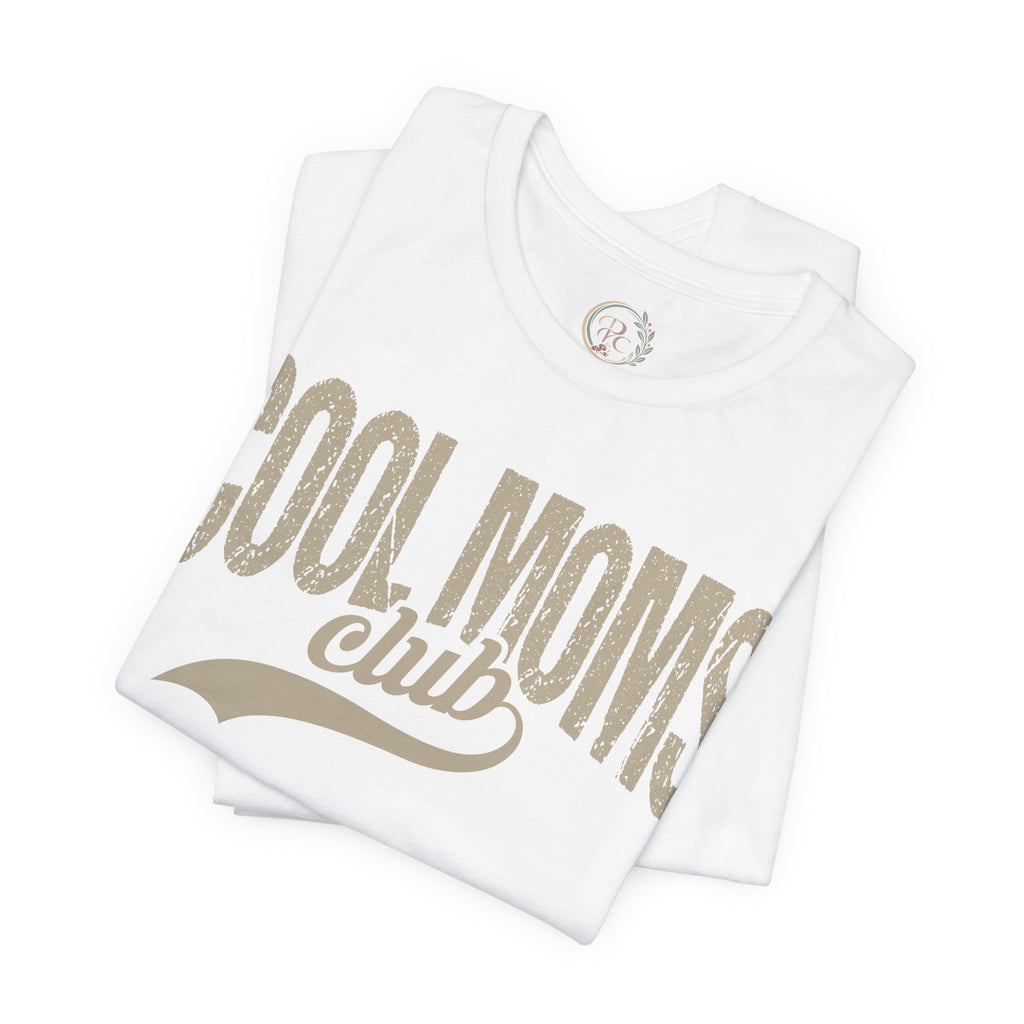 Cool Moms Club T-Shirt –  Mama Shirt mit Vintage-Print