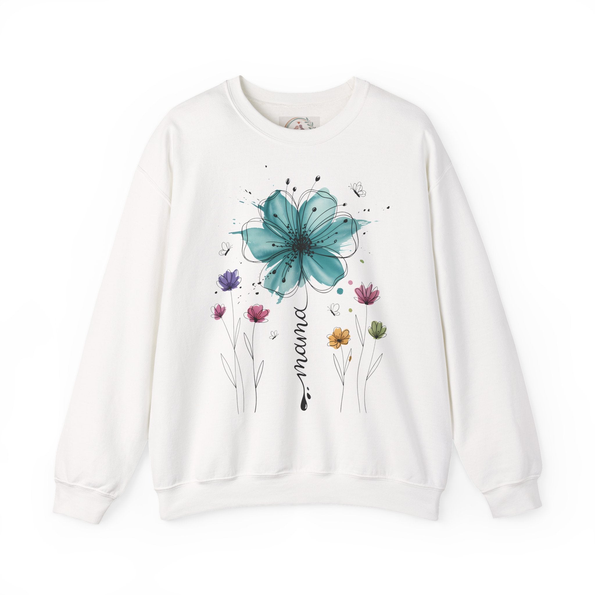 Mama Flower – Zarter Blumen-Sweater für besondere Mamas