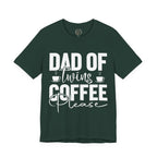 Dad of Twins Coffee Please T-Shirt – Lustiges Zwillingspapa Shirt für den Elternalltag