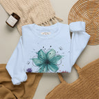 Mama Flower – Zarter Blumen-Sweater für besondere Mamas