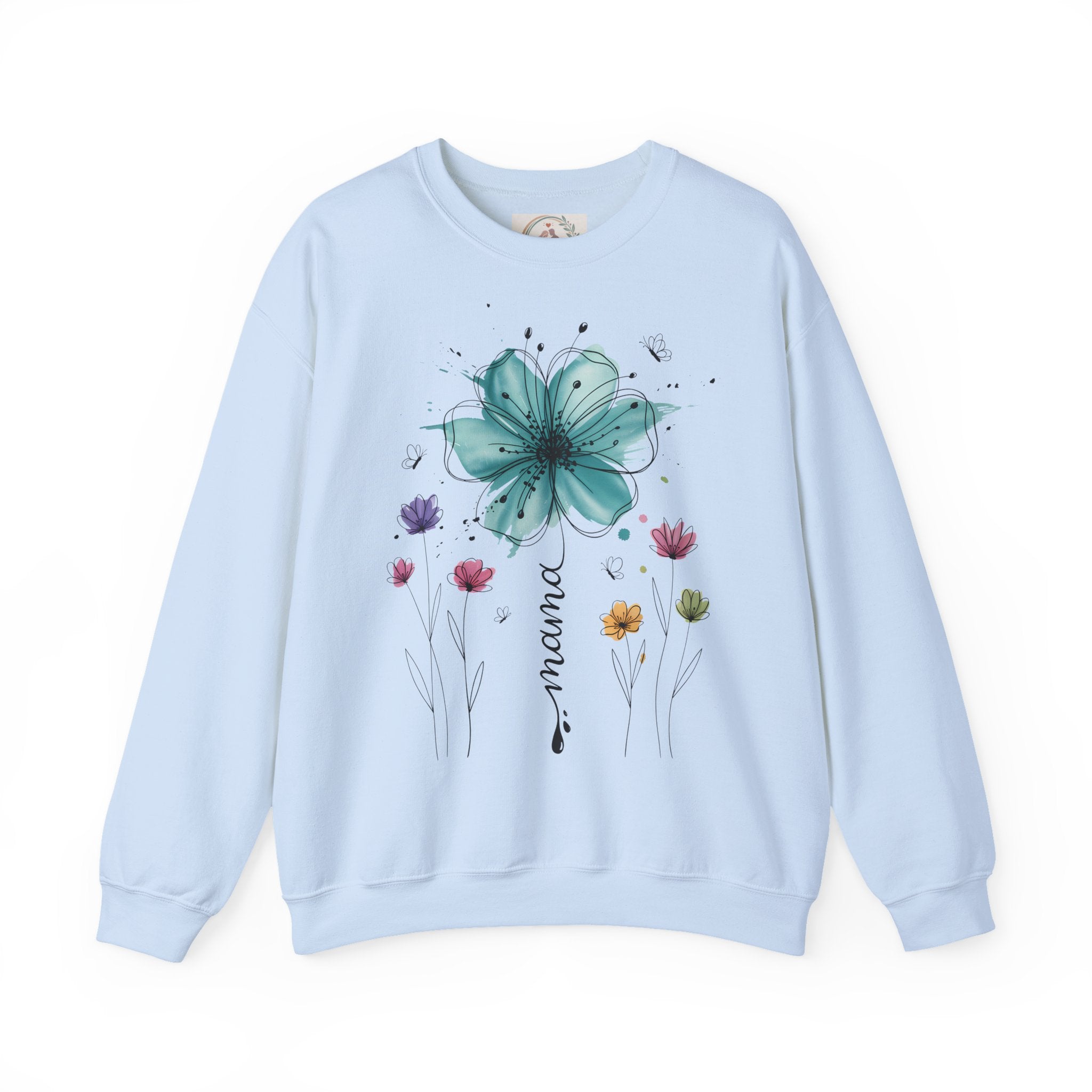 Mama Flower – Zarter Blumen-Sweater für besondere Mamas