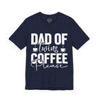 Dad of Twins Coffee Please T-Shirt – Lustiges Zwillingspapa Shirt für den Elternalltag