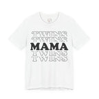 Twins Mama T-Shirt | Stylisches Shirt für Zwillingsmamas | Geschenk für Mama von Zwillingen