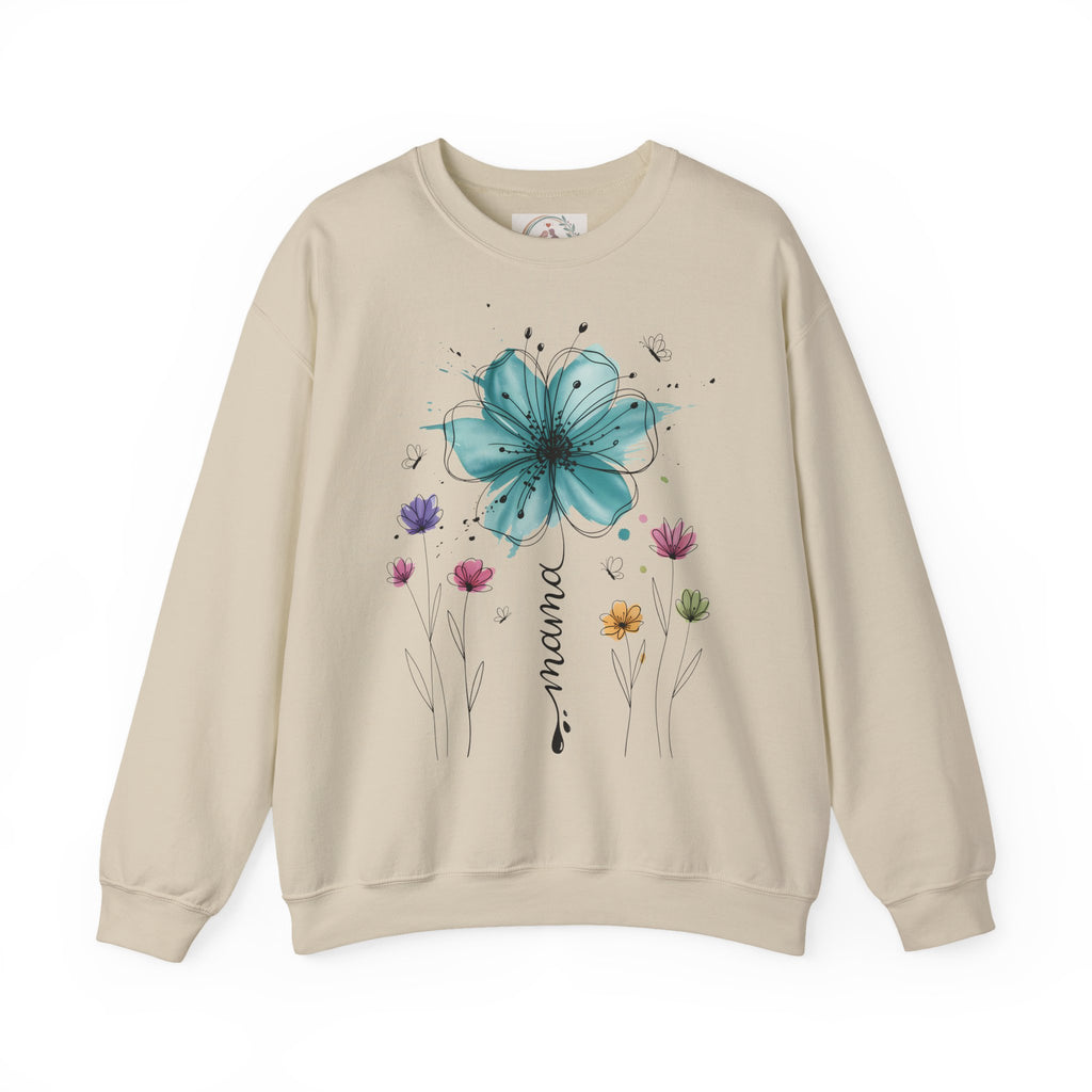 Mama Flower – Zarter Blumen-Sweater für besondere Mamas