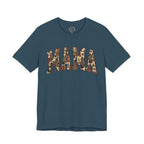 Mama T-Shirt mit Leo-Look und Sternen | Statement Shirt für Mütter