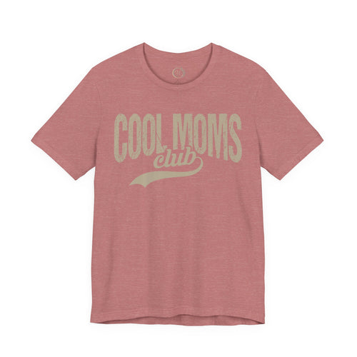 Cool Moms Club T-Shirt –  Mama Shirt mit Vintage-Print