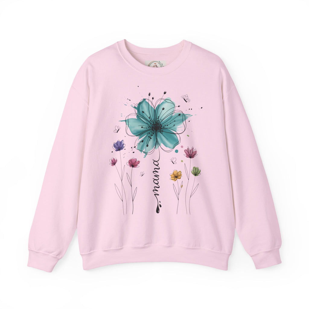 Mama Flower – Zarter Blumen-Sweater für besondere Mamas