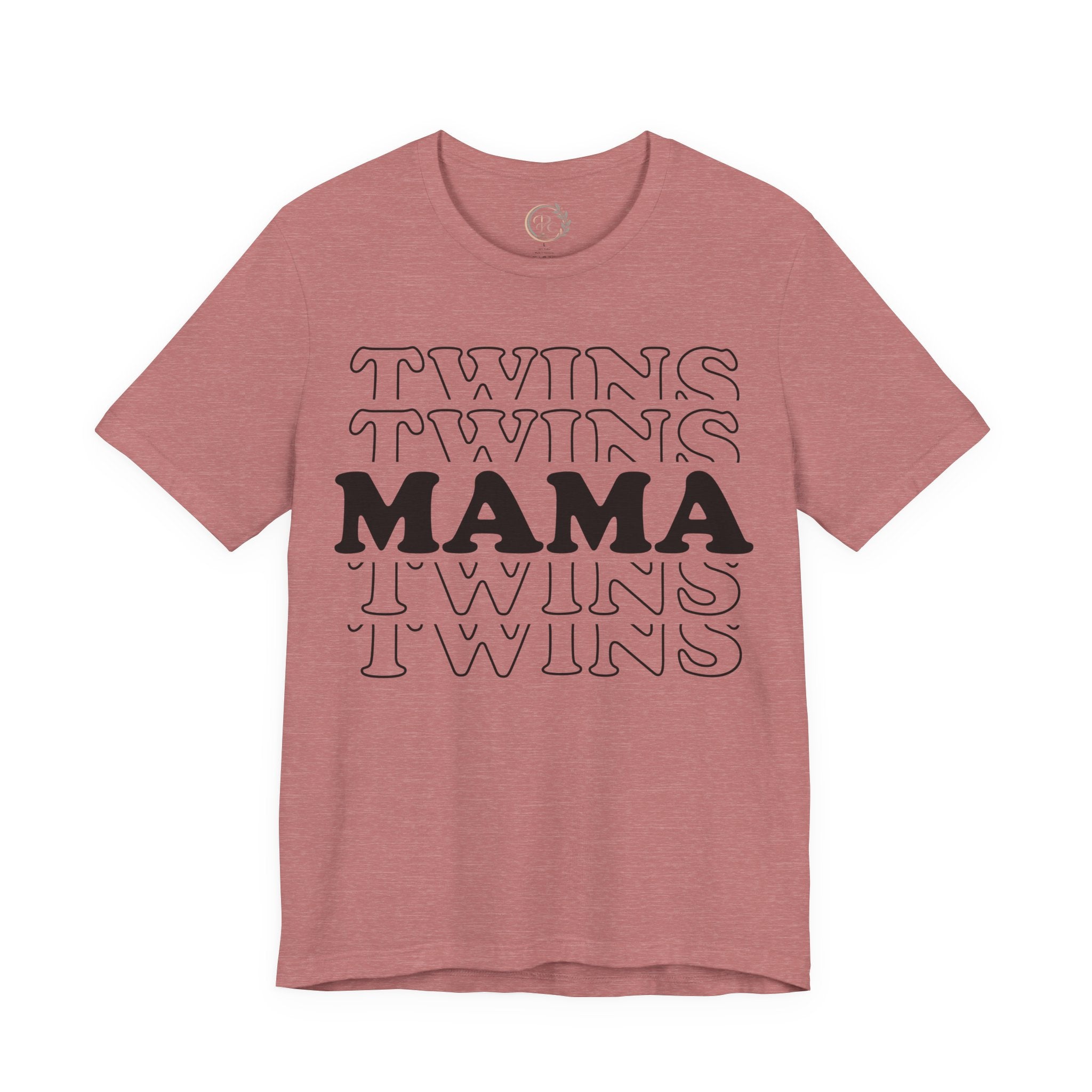 Twins Mama T-Shirt | Stylisches Shirt für Zwillingsmamas | Geschenk für Mama von Zwillingen