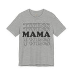 Twins Mama T-Shirt | Stylisches Shirt für Zwillingsmamas | Geschenk für Mama von Zwillingen