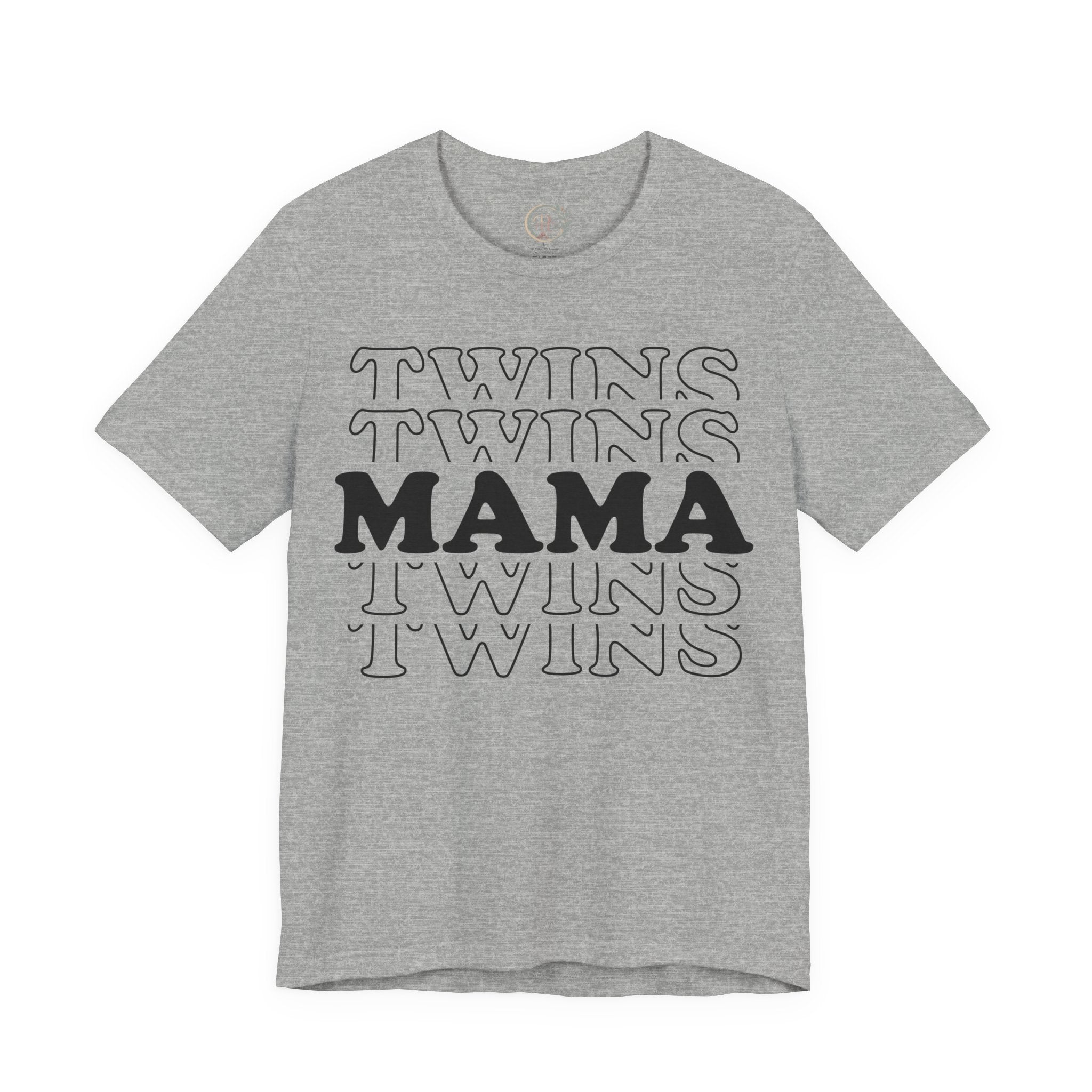 Twins Mama T-Shirt | Stylisches Shirt für Zwillingsmamas | Geschenk für Mama von Zwillingen